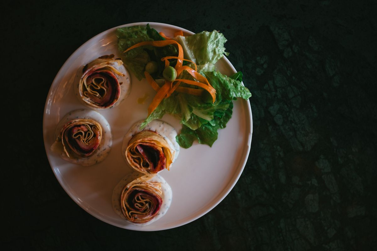 Pinwheel sandwiches