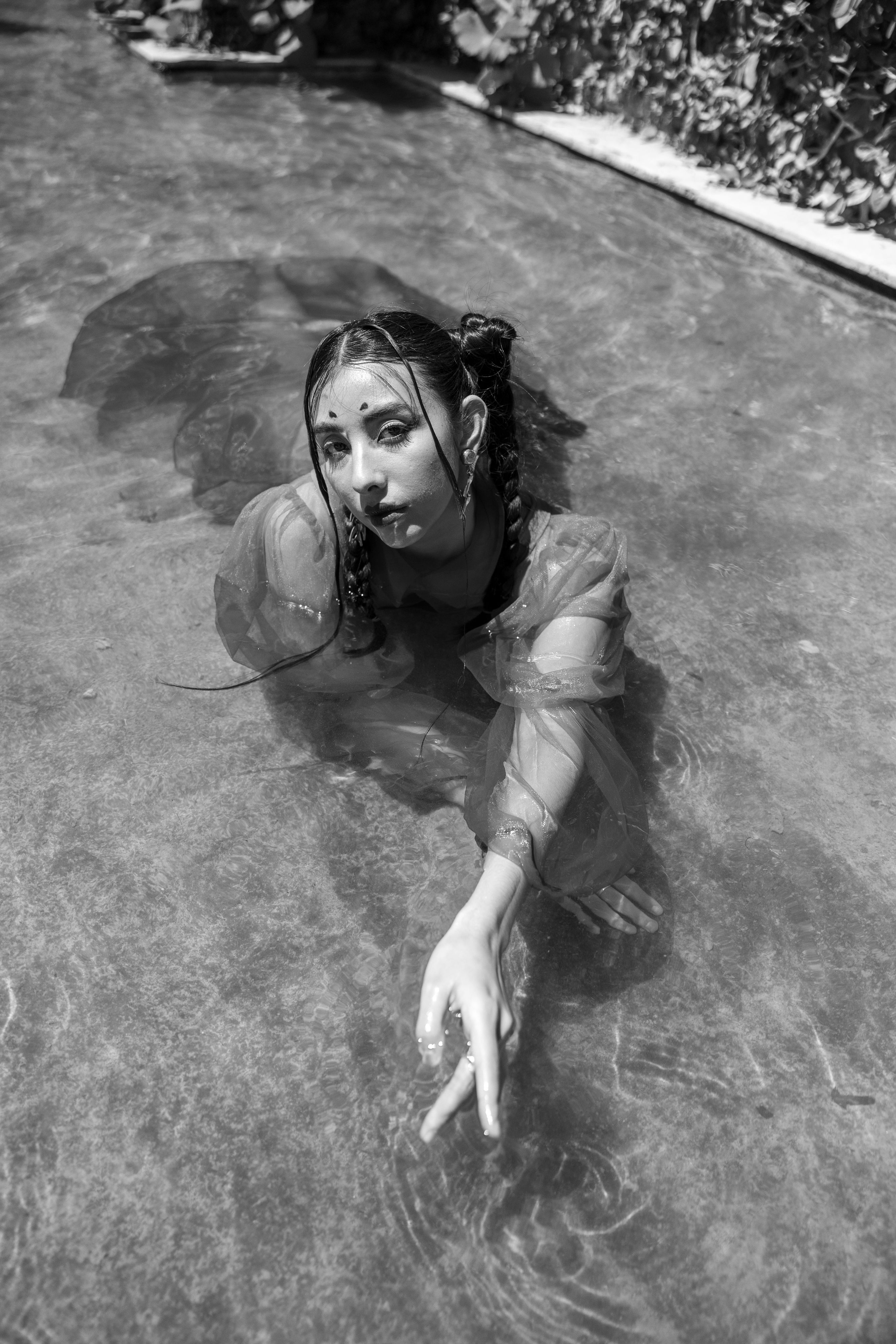 Elegant Portrait of Woman in Water · Free Stock Photo