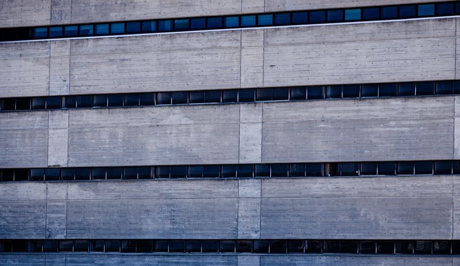 Concrete wall detail