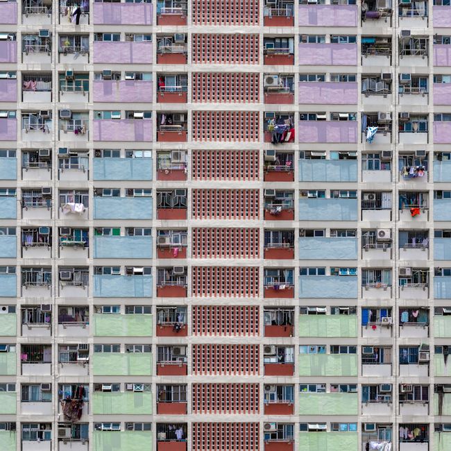 Multi-colored Building · Free Stock Photo