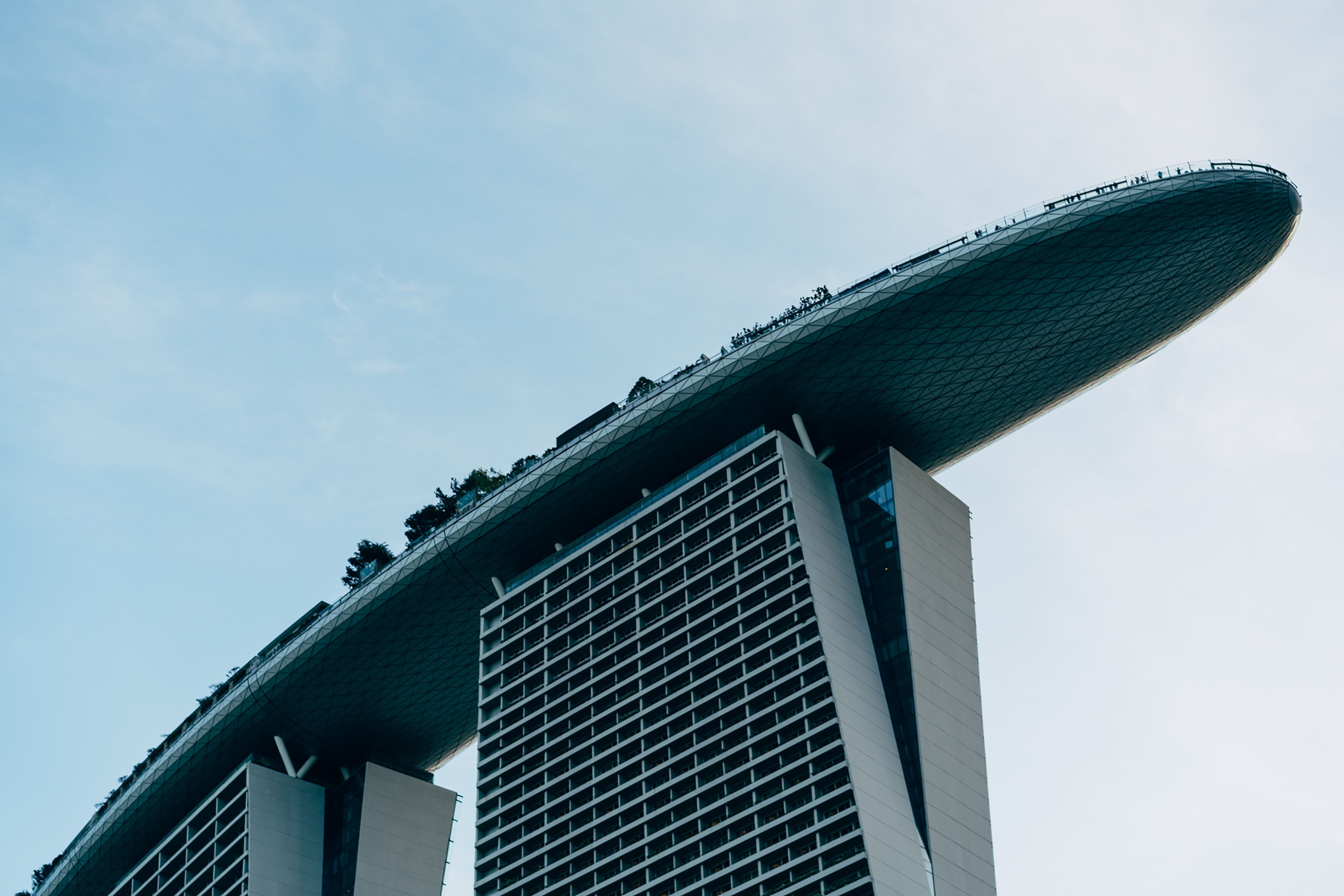 Observation Deck de Marina Bay Sands - Vue à 360°