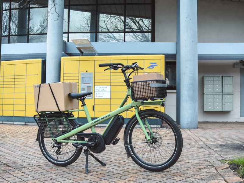 Livraison à vélo cargo