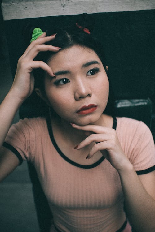 Gratis lagerfoto af ansigt, ansigtsudtryk, asiatisk kvinde