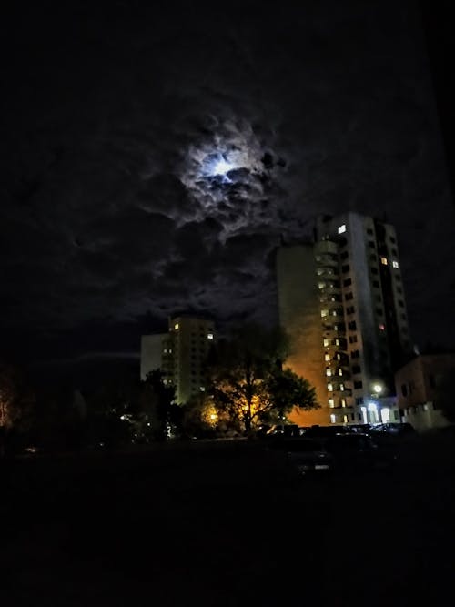 Free stock photo of city night, clouds, cloudscape