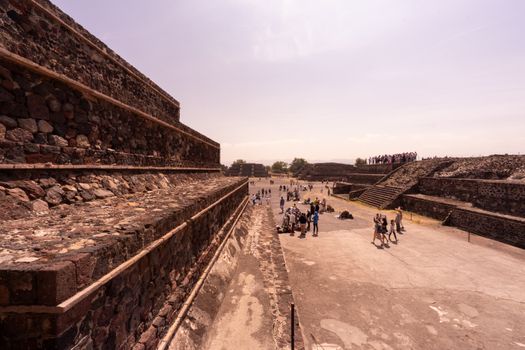 Teotihuacán pyramids at dawn — Mexico City