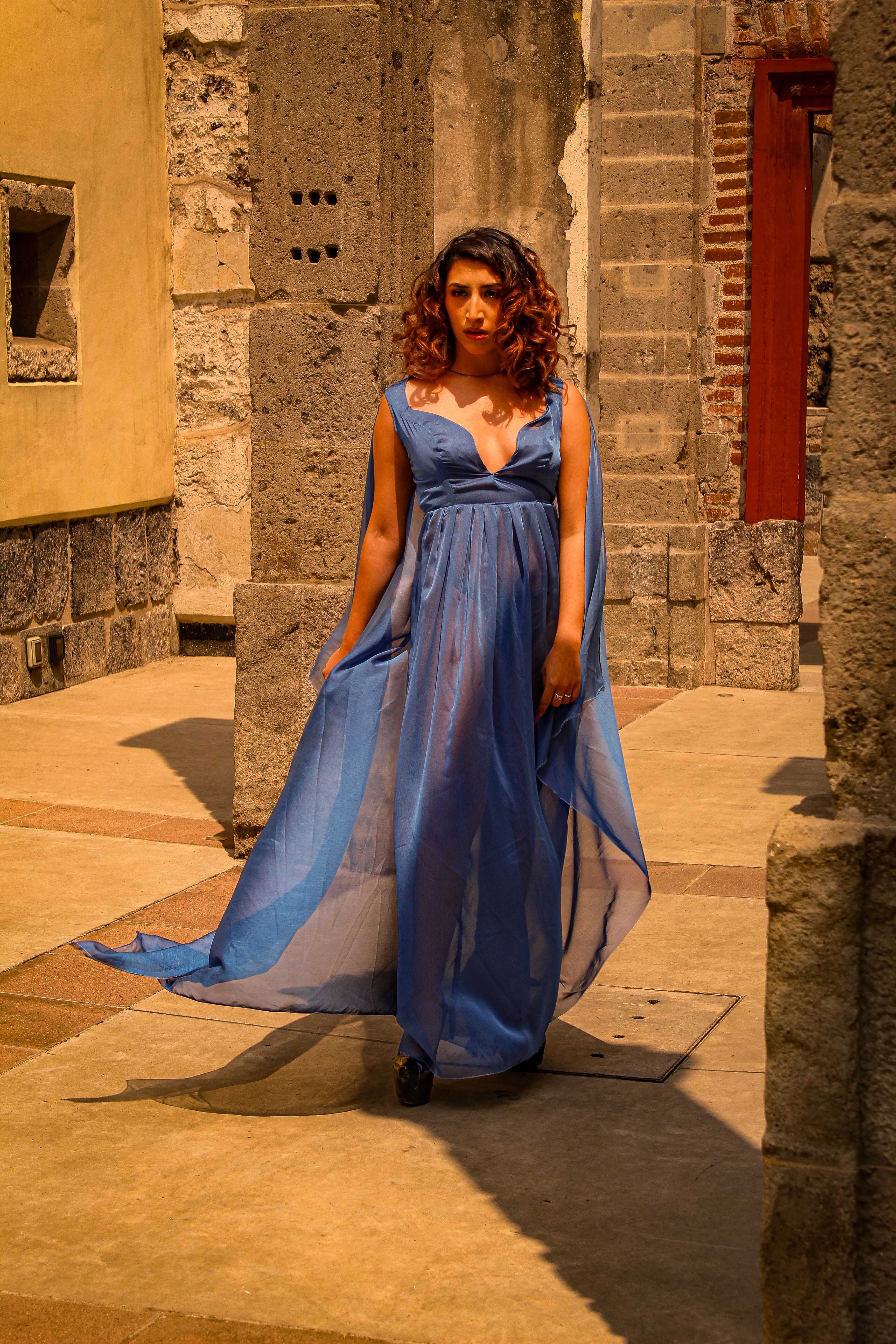 Fashion Editorial in Ciudad de Mxico Sunlight  Free Stock Photo