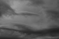 Dramatic Black and White Cloudscape