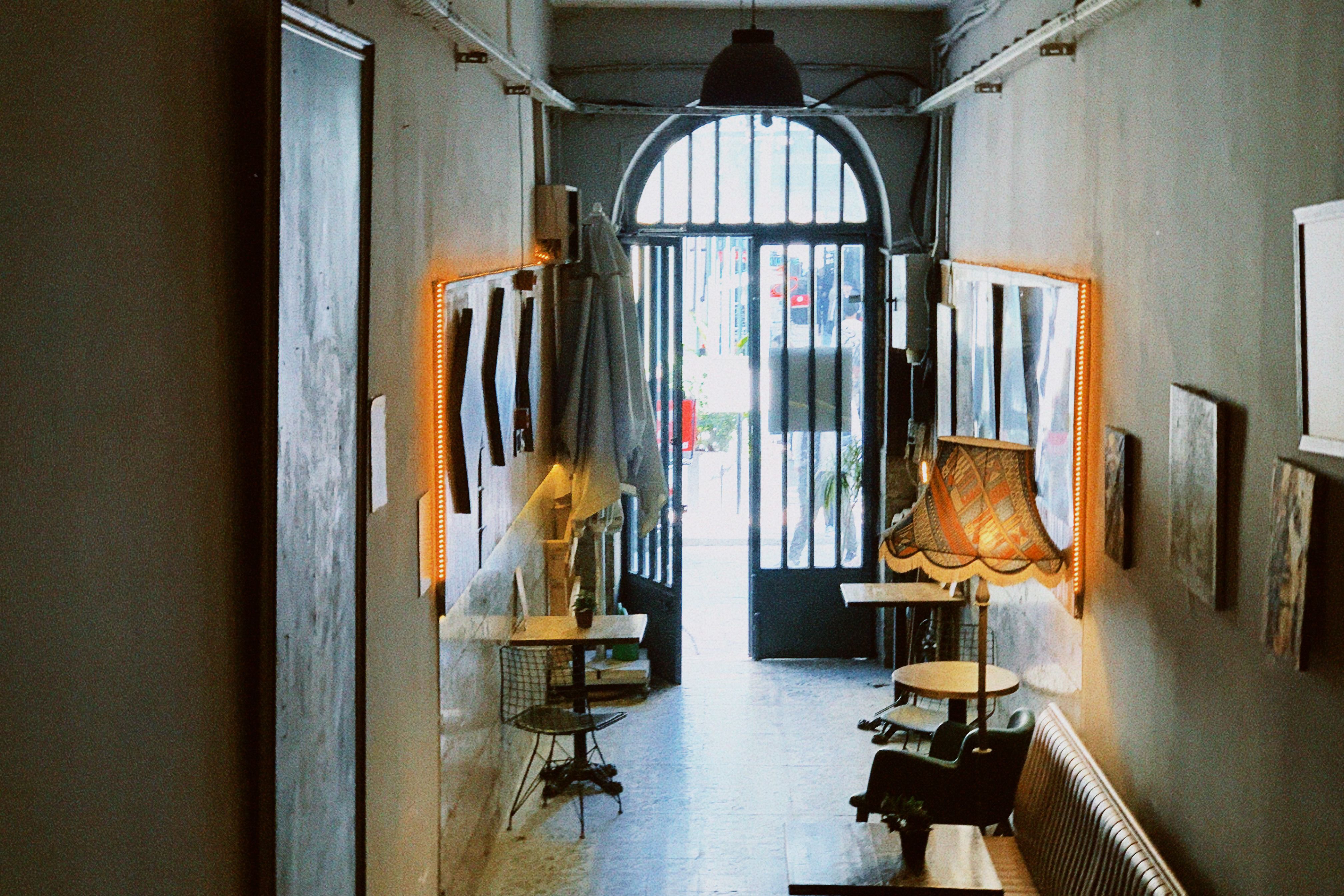 eclectic maximalist interior design colorful art gallery wall