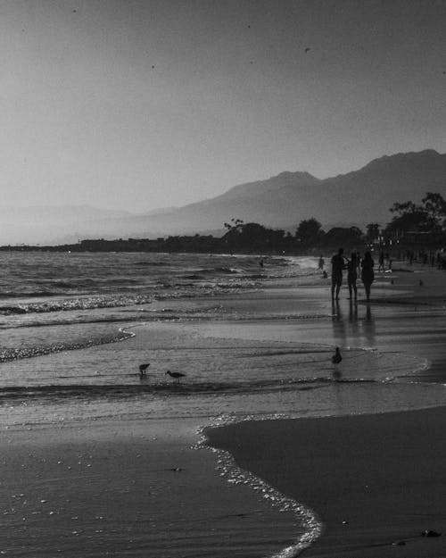 Free stock photo of beach, beach sand, california Stock Photo