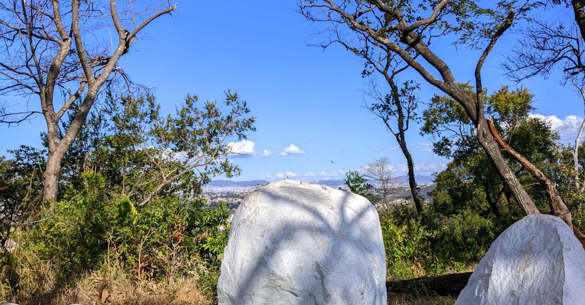 White Painted Rocks in Brazilian Countryside · Free Stock Photo