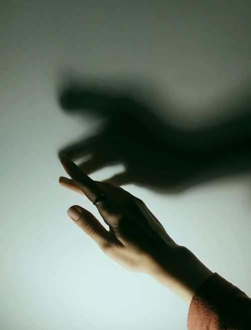 Hand Creating A Shadow Hand Casting Shadow · Free Stock Photo