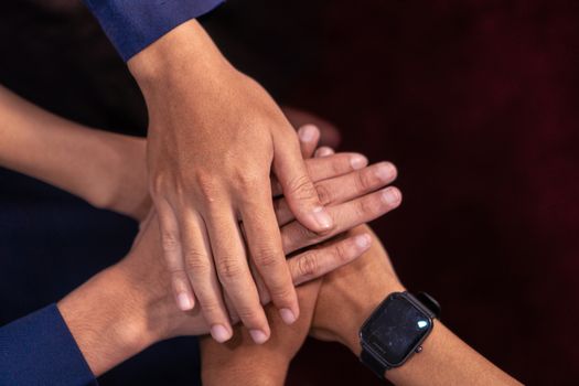 hands together teamwork