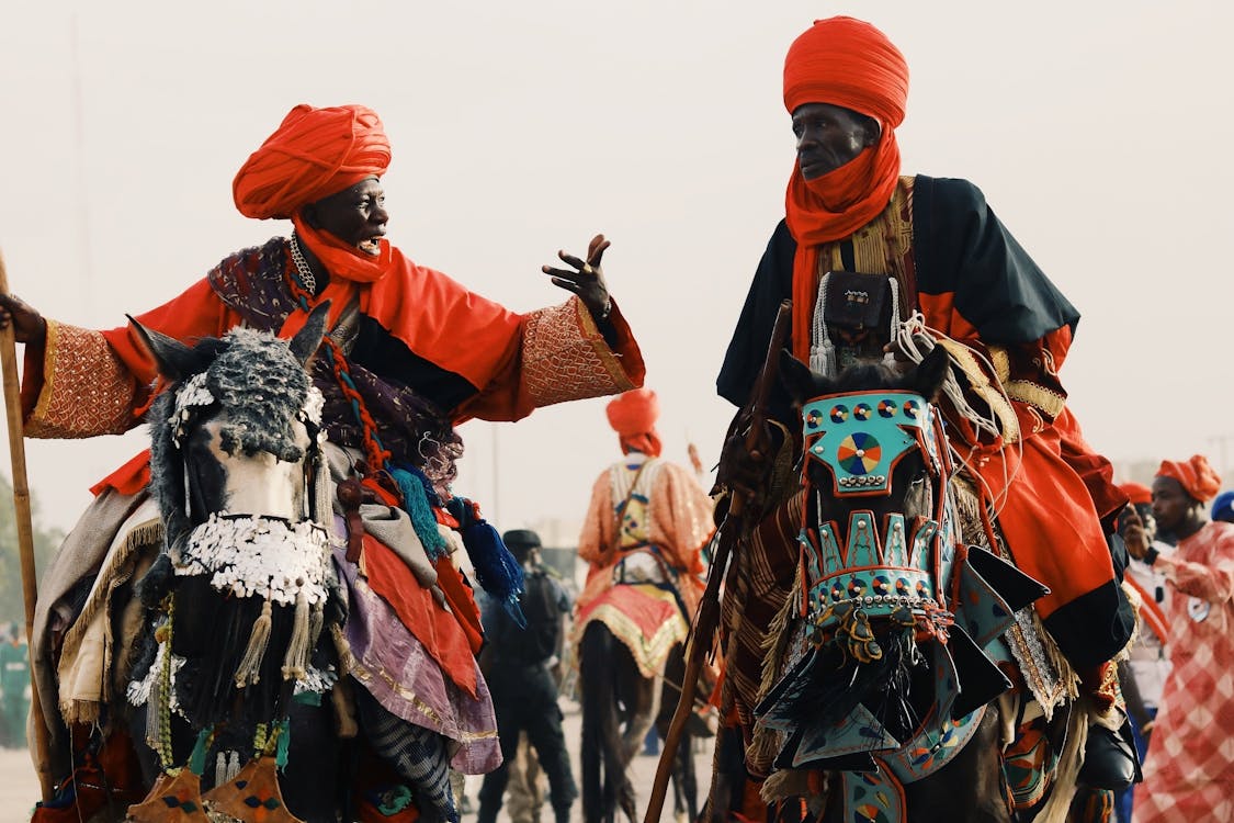 Festival traditionnel Durbar à Zaria, Nigeria