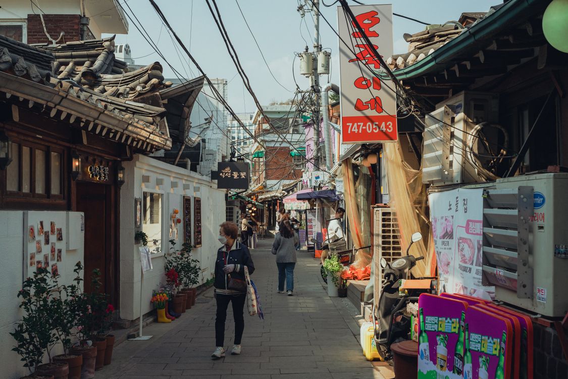 서울의 매력적인 거리 풍경 · 무료 스톡 사진