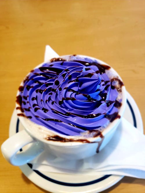 Free stock photo of food, hot chocolate, purple Stock Photo