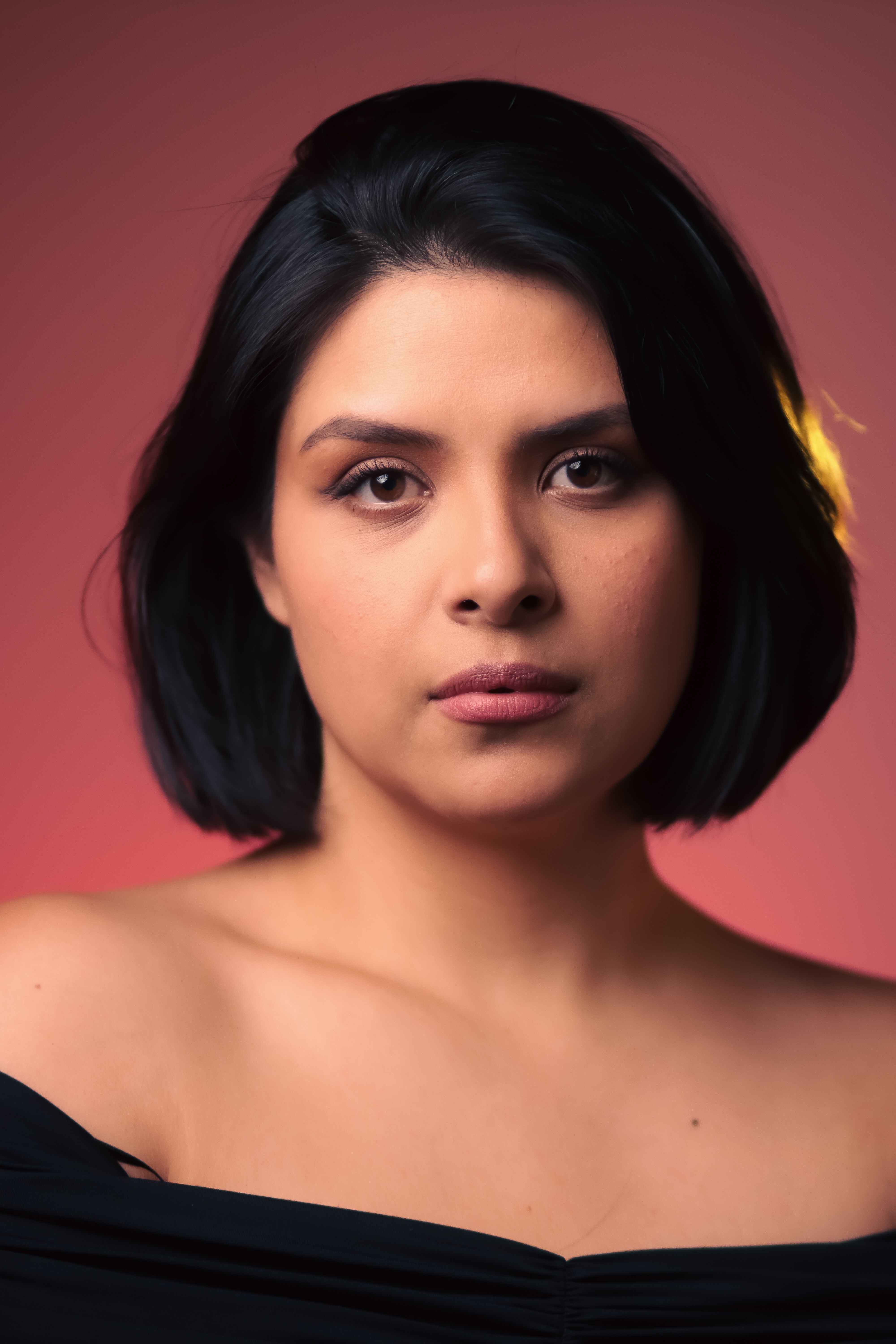 Portrait of a Woman with Artistic Lighting · Free Stock Photo