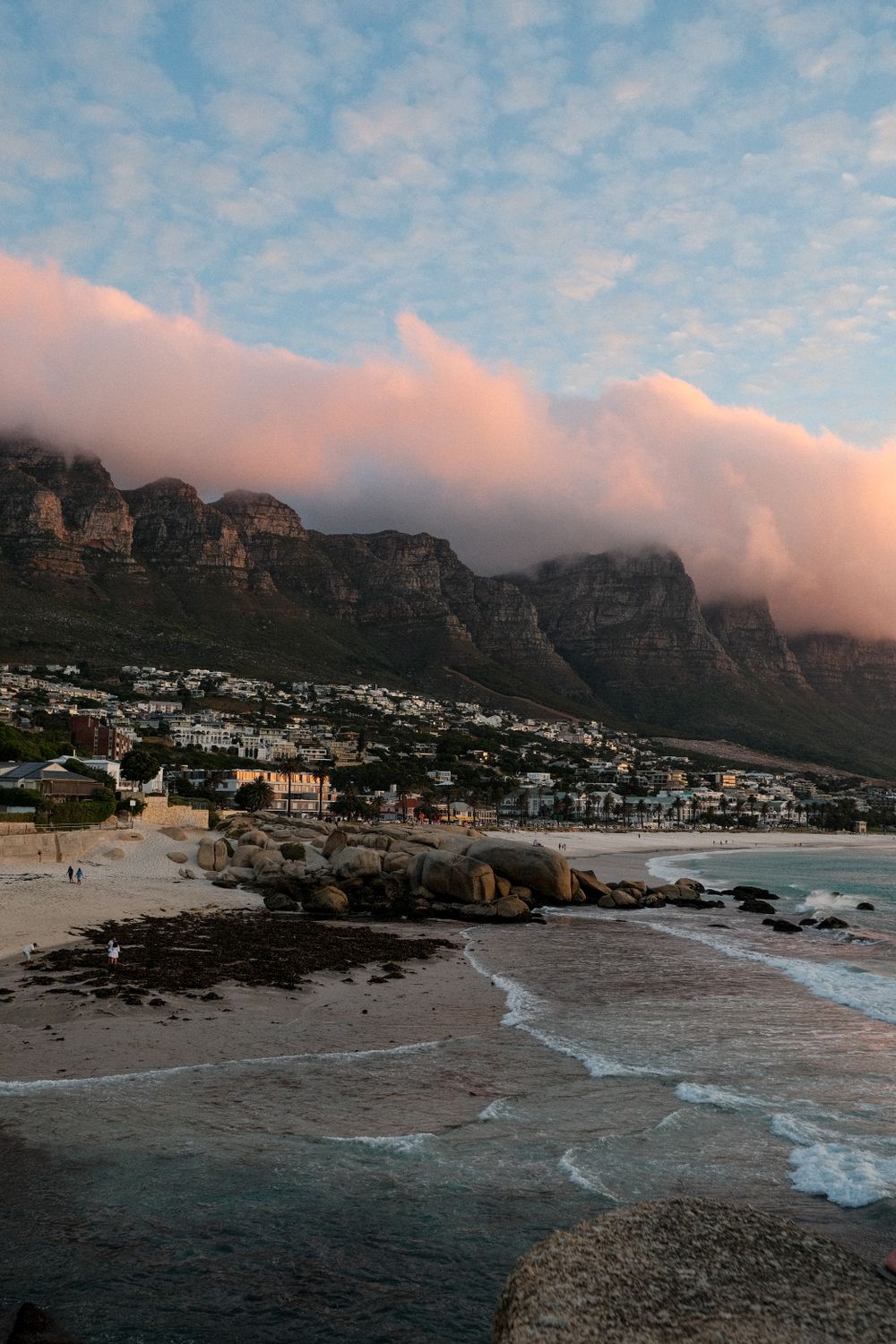 Sunset View Of Twelve Apostles In Cape Town Free Stock Photo sunset-view-of-twelve-apostles-in-cape-town-free-stock-photo