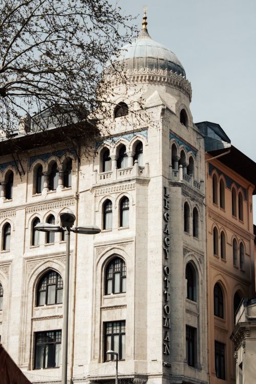 Free Explore the majestic Legacy Ottoman Hotel in Istanbul, showcasing stunning Ottoman architectural style. Stock Photo