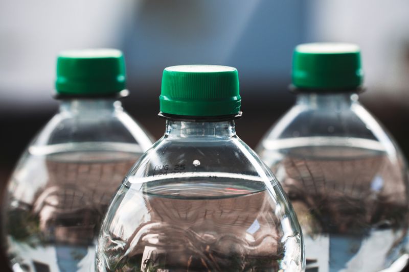 Sealed water bottles