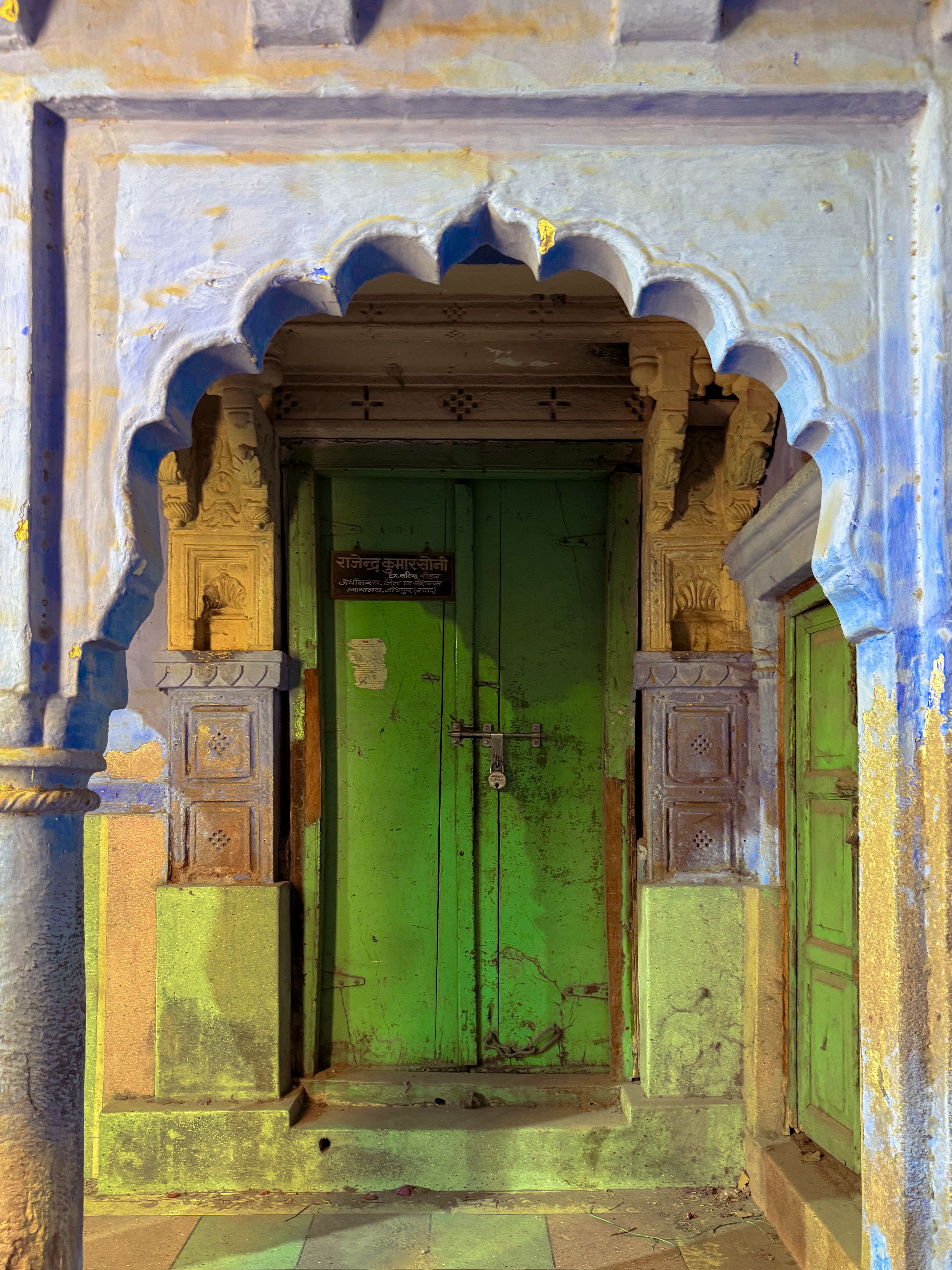 Traditional Indian Architecture with Yellow Facade · Free Stock Photo