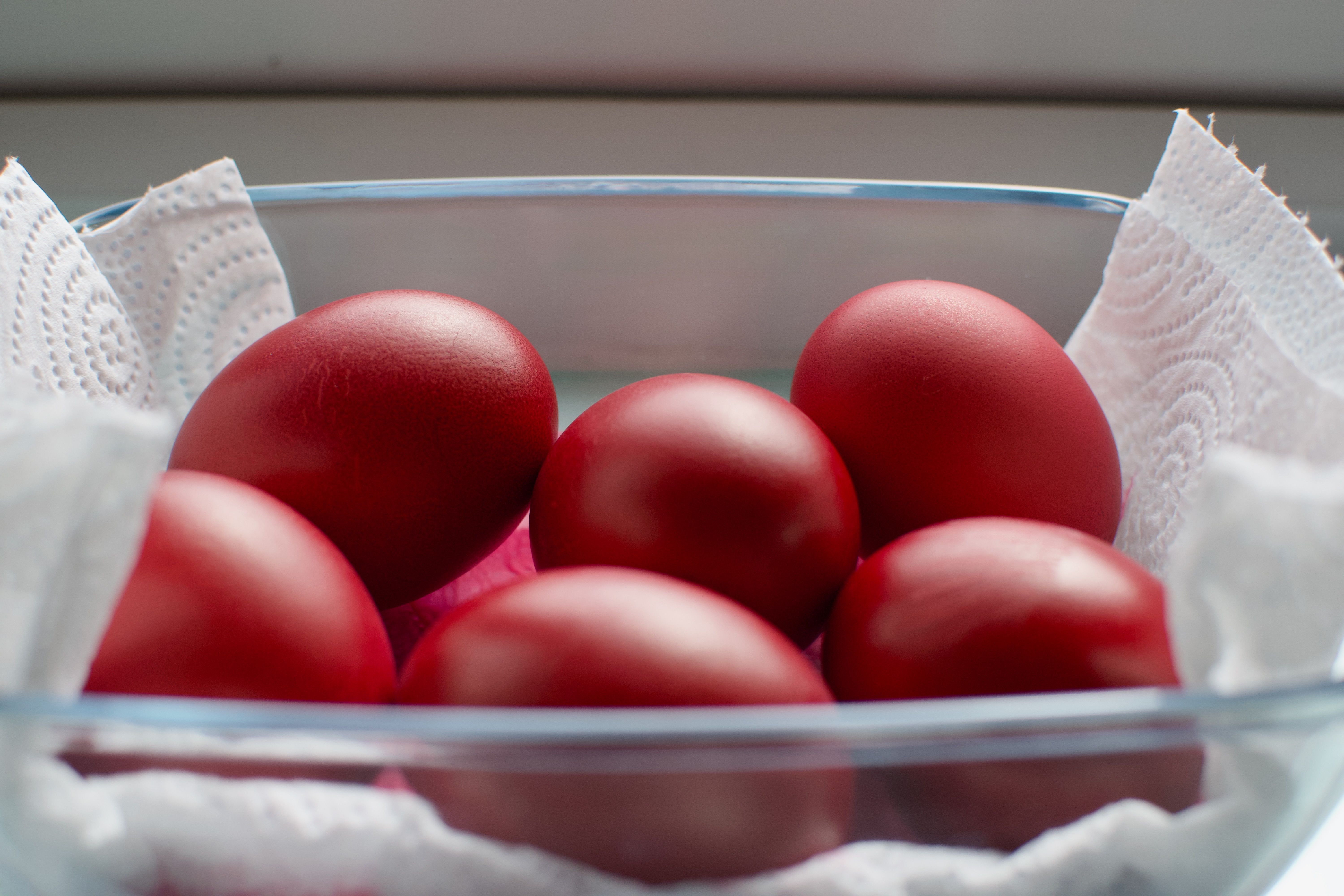 Red-Dyed Eggs
