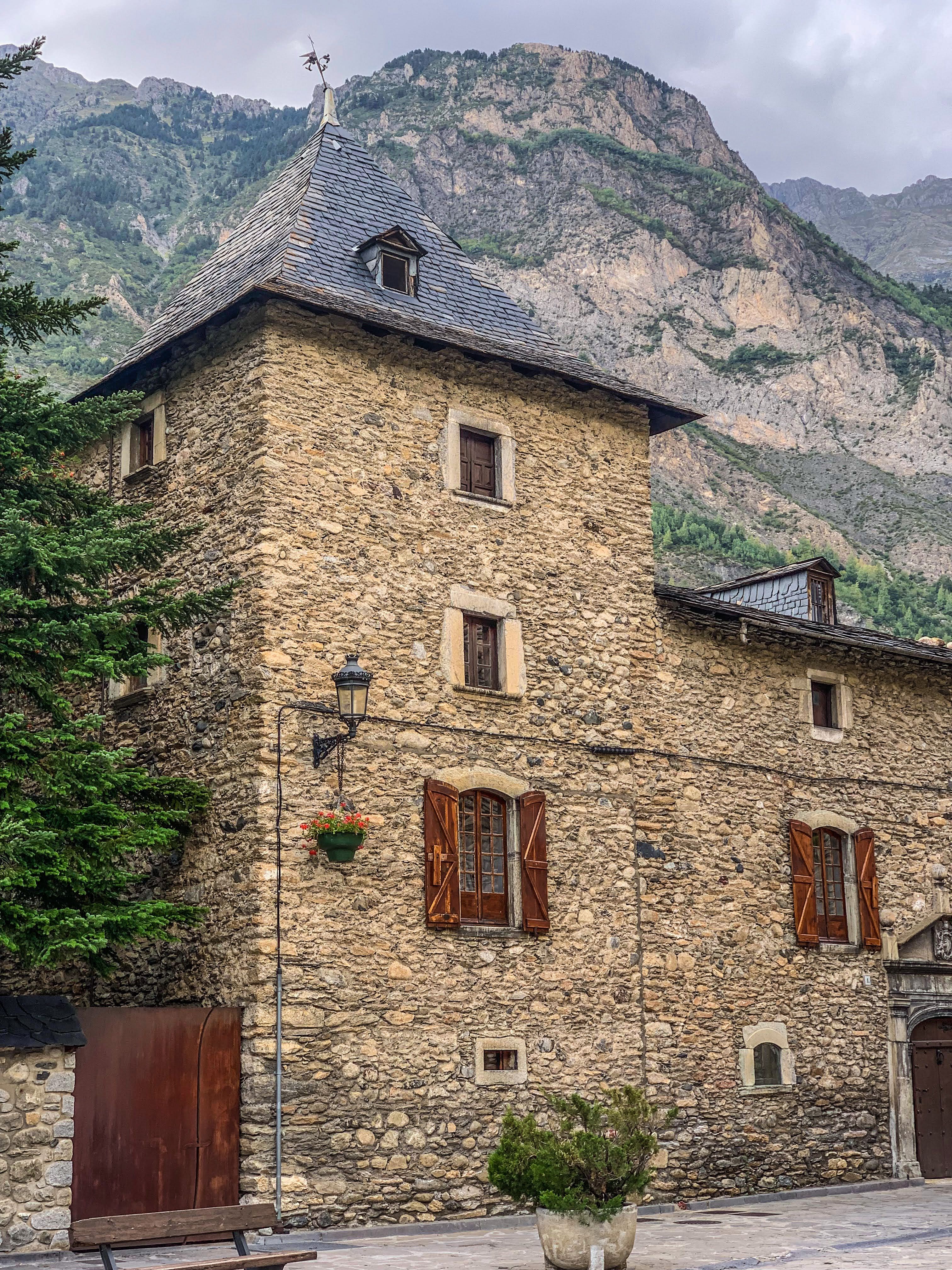 Historic Stone House in Mountain Village · Free Stock Photo