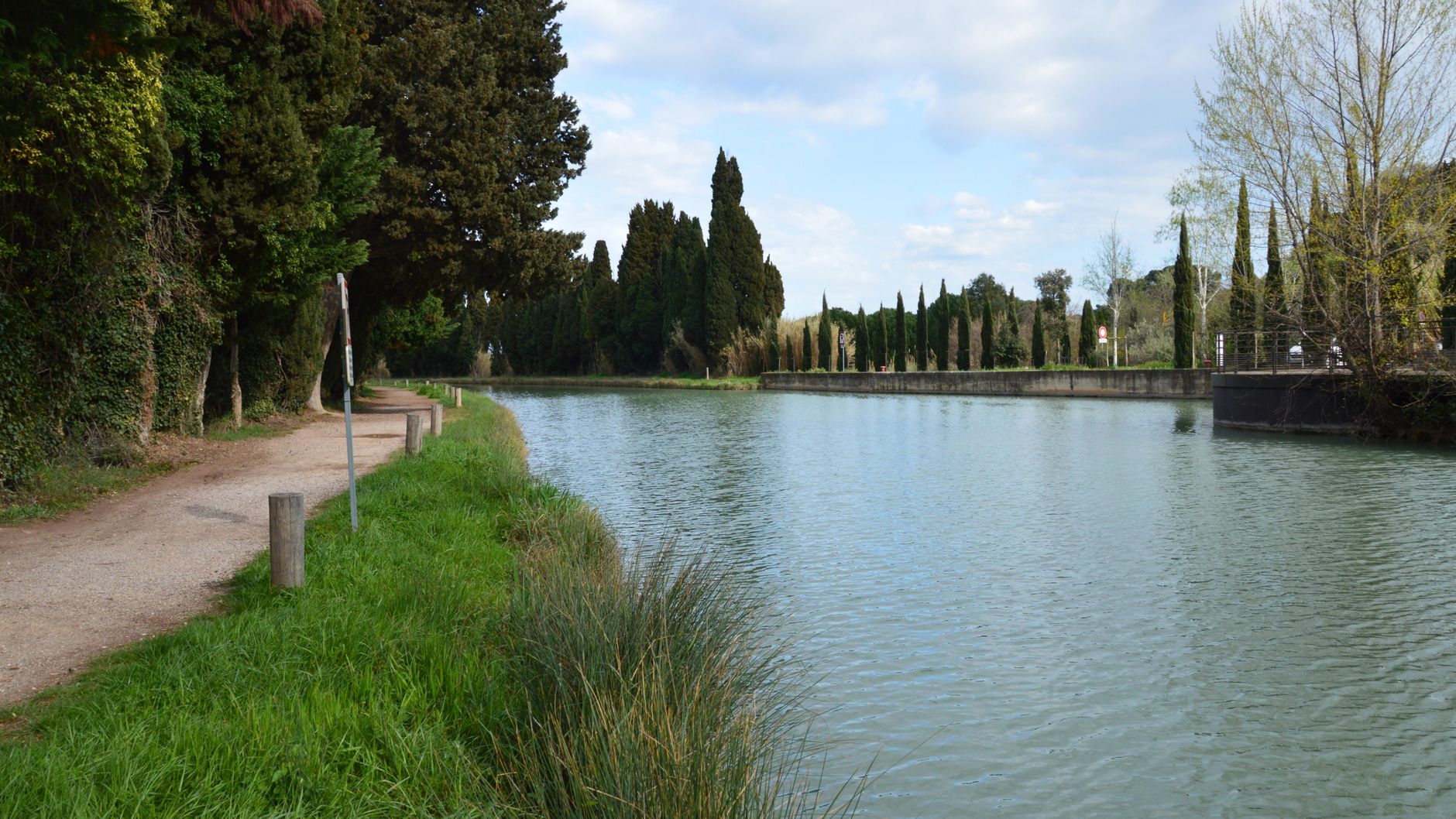 Nouvelle voie verte de 5 km relie deux communes de l’Aude au Canal du Midi