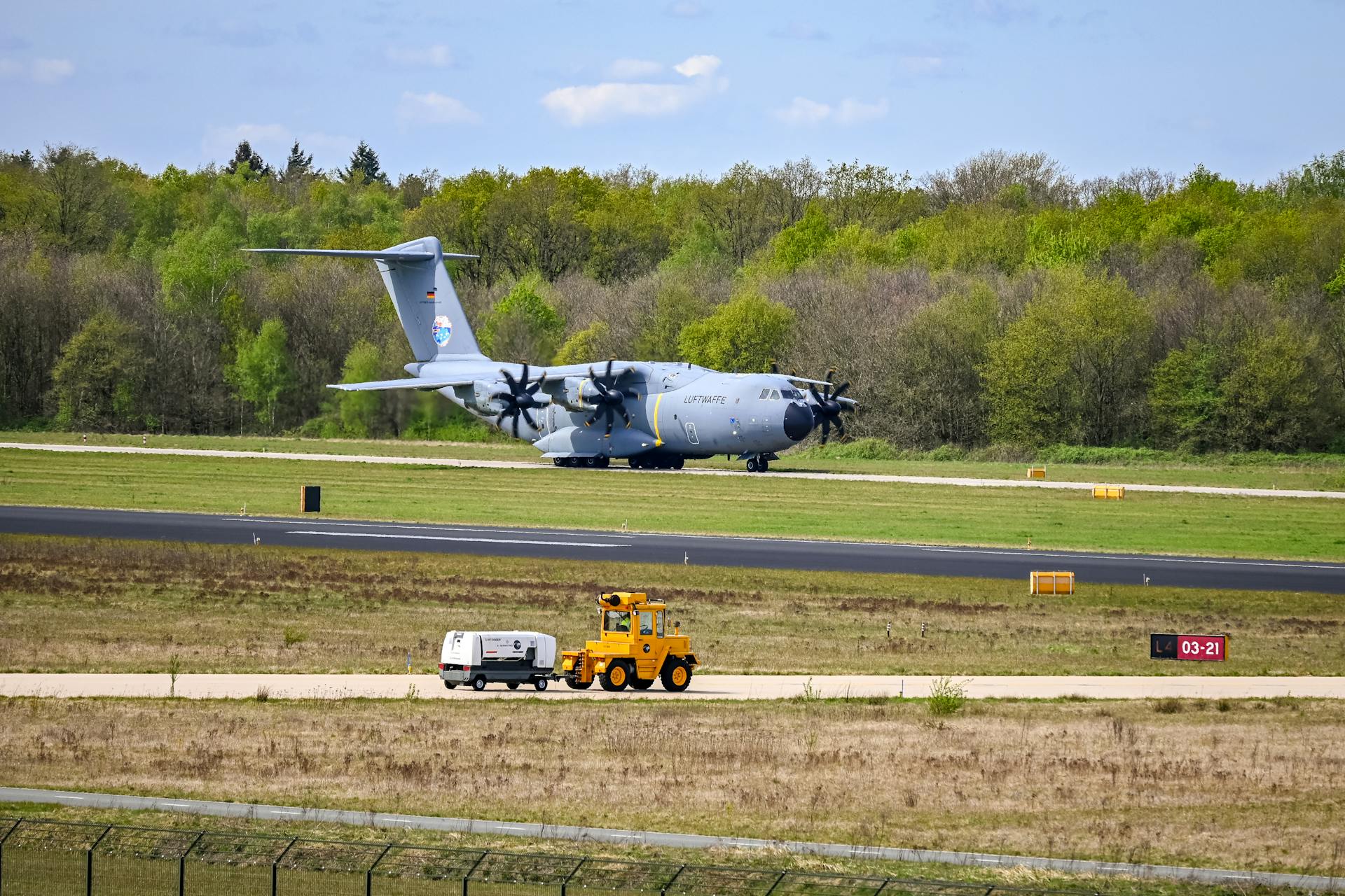 German turboprop aircraft Airbus A400M Atlas