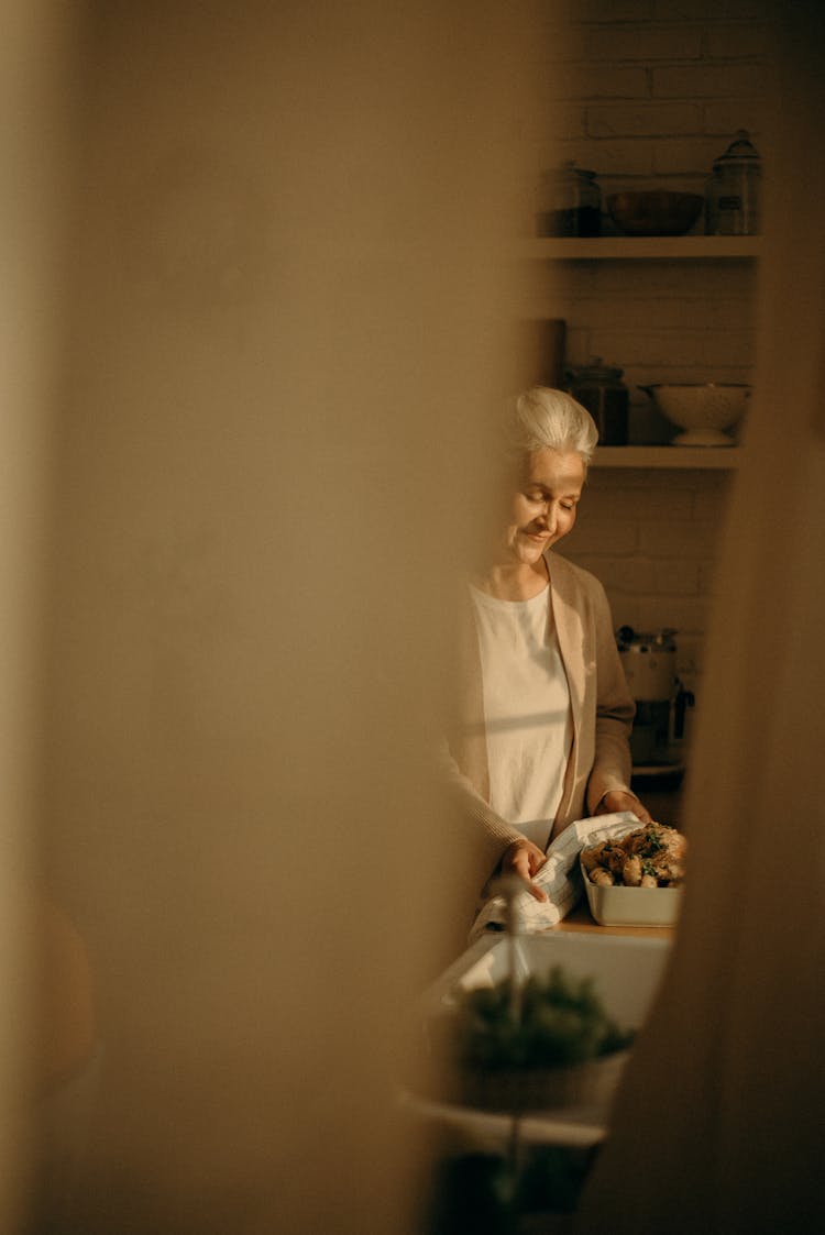 Woman In Kitchen