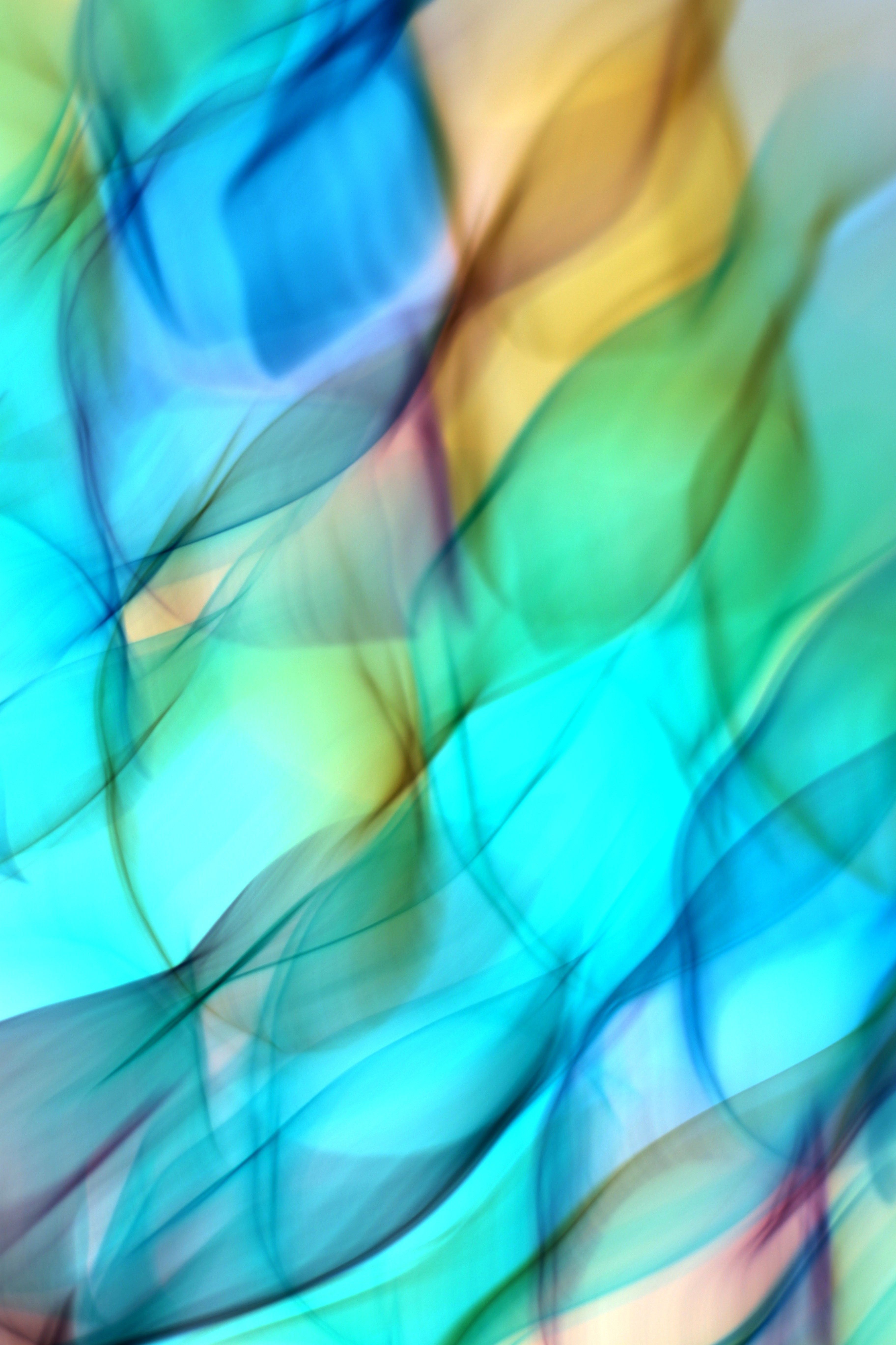 Colorful Abstract Art with Flowing Shapes · Free Stock Photo