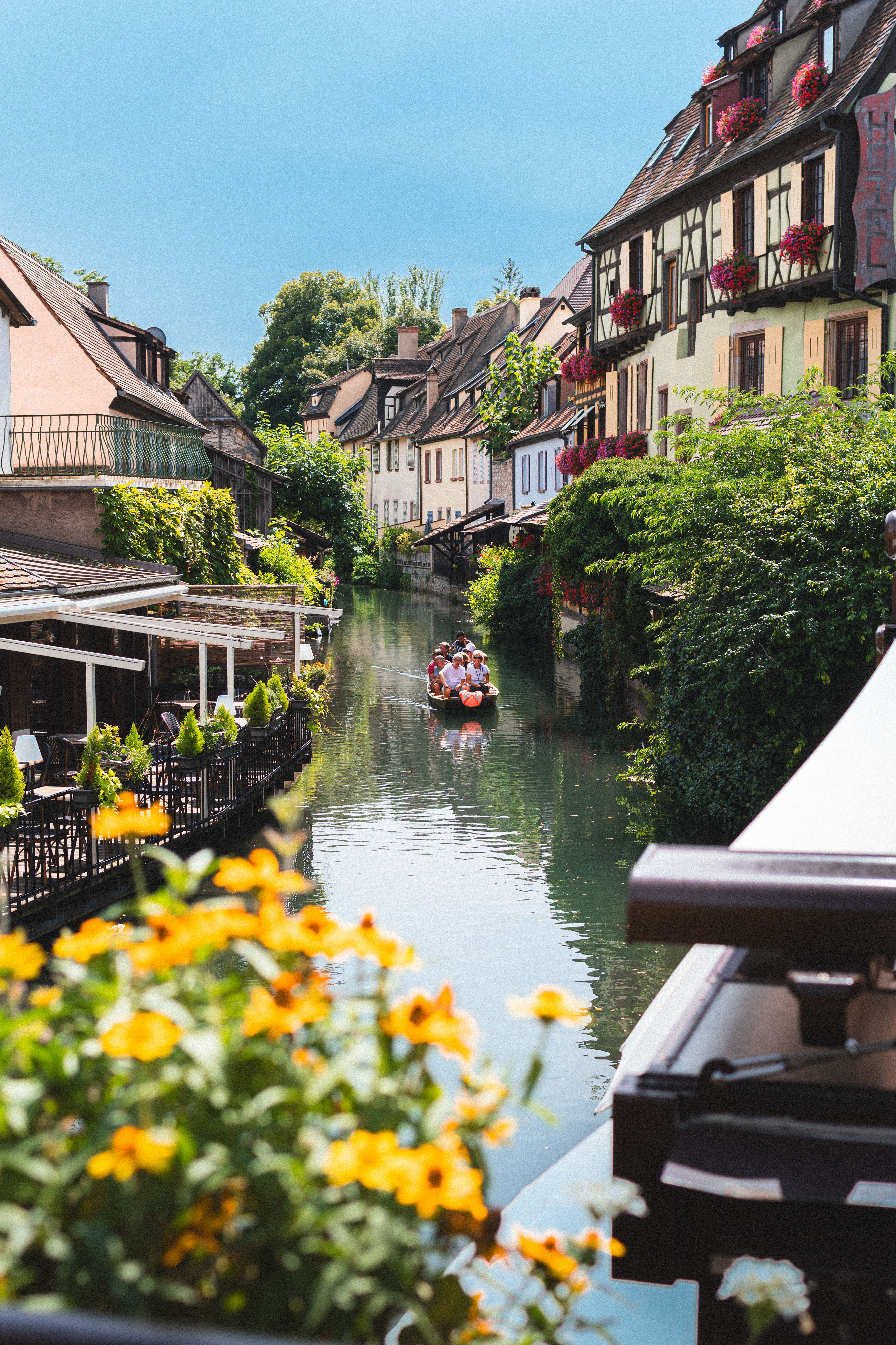 Charming Canal Scene in Colmar, France · Free Stock Photo