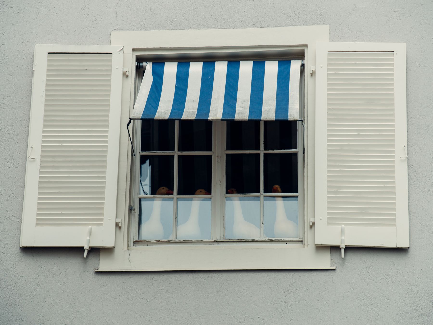 uPVC Spraying in Grove Park — dust sheets down and the room fully protected