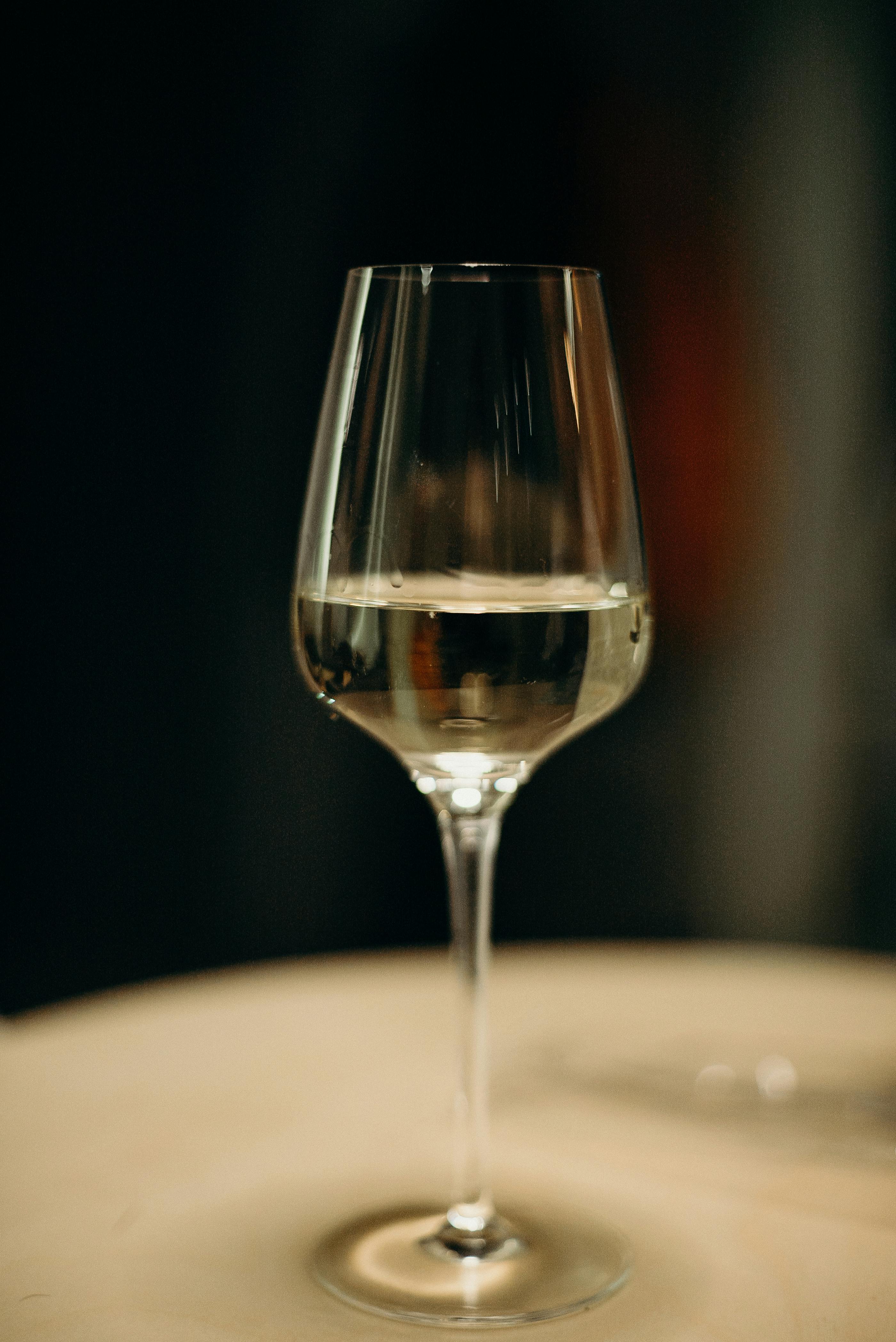 Half Filled Wine Glass · Free Stock Photo