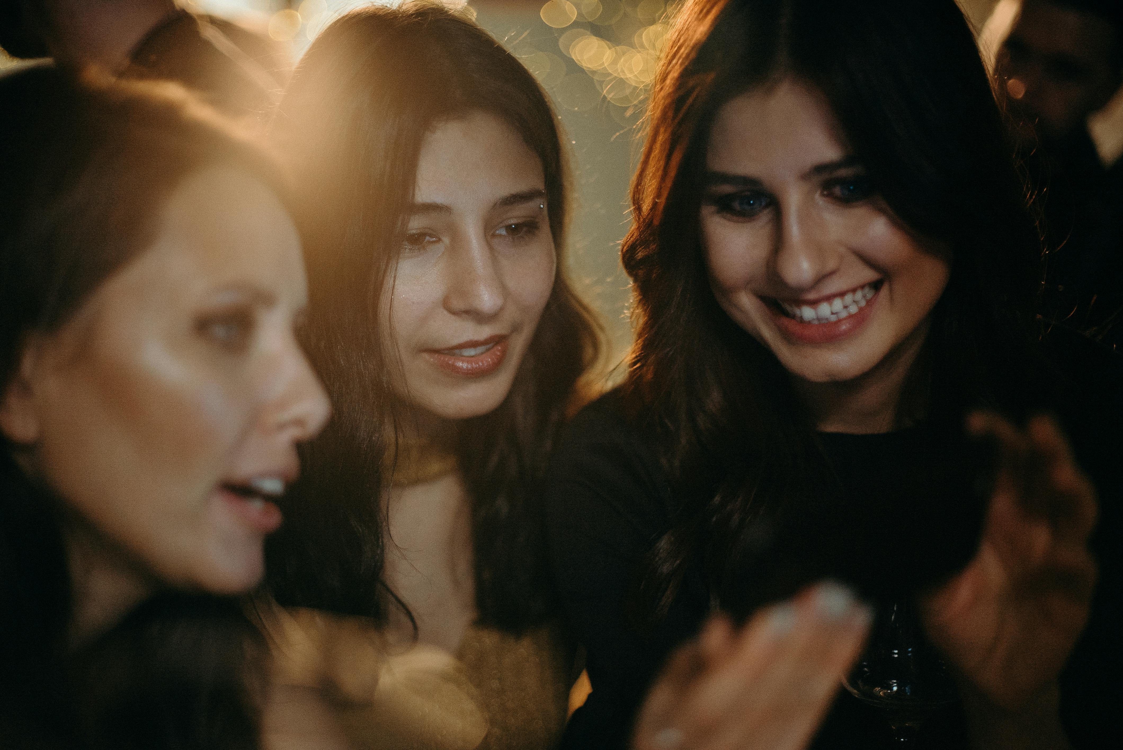 Three Girls Beside Each Other