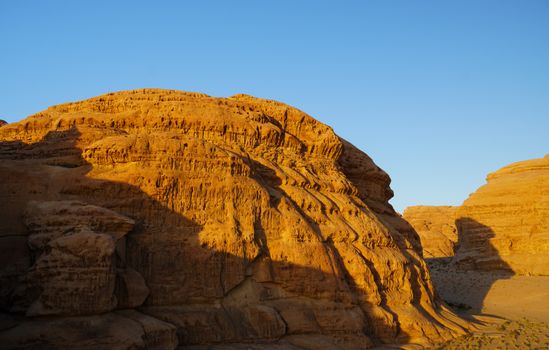Elephant Rock at sunset — AlUla