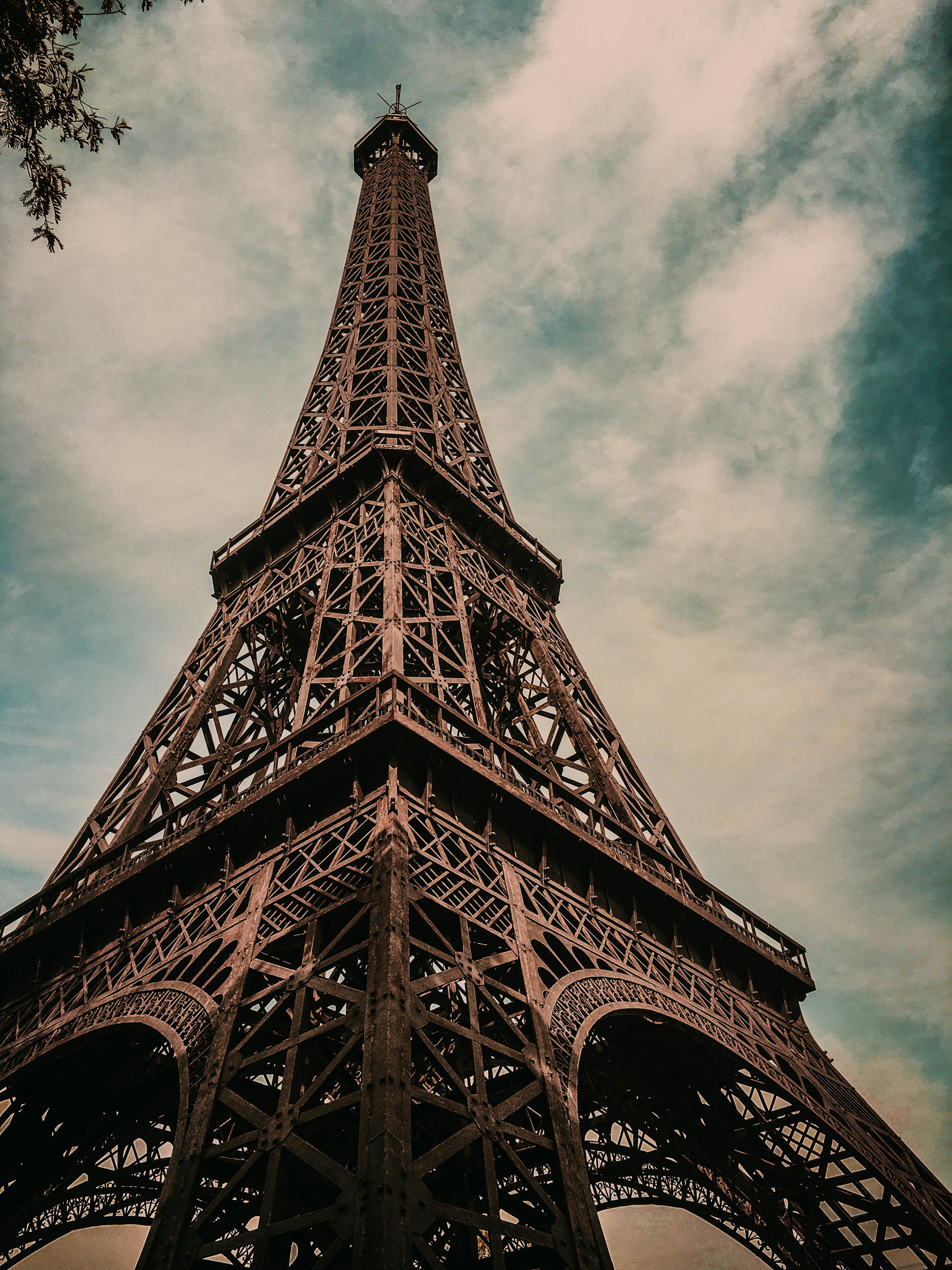 Low-angle Photo of Eiffel Tower · Free Stock Photo