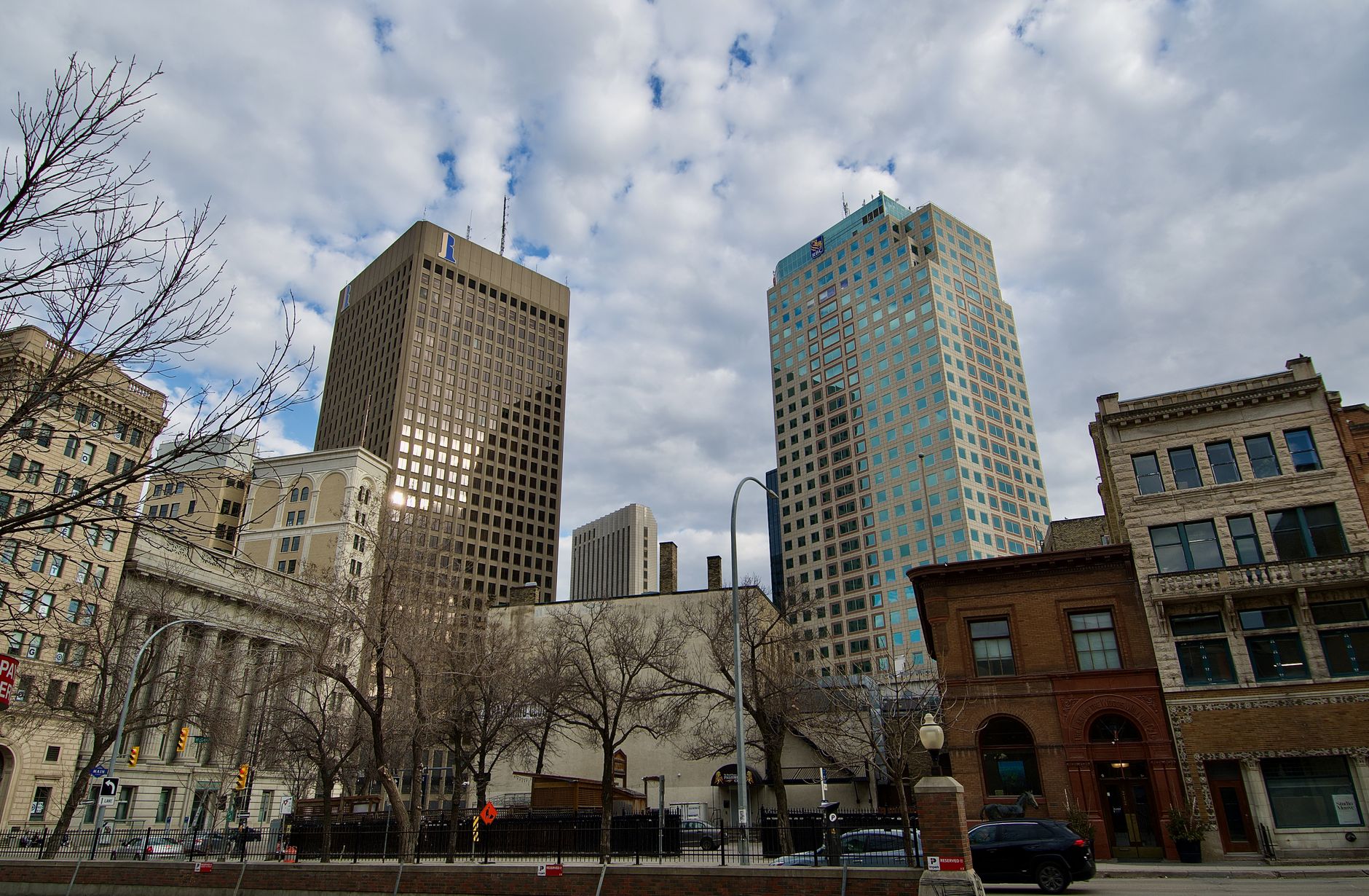 Downtown Winnipeg skyline with diverse architecture — Manitoba income tax 2025