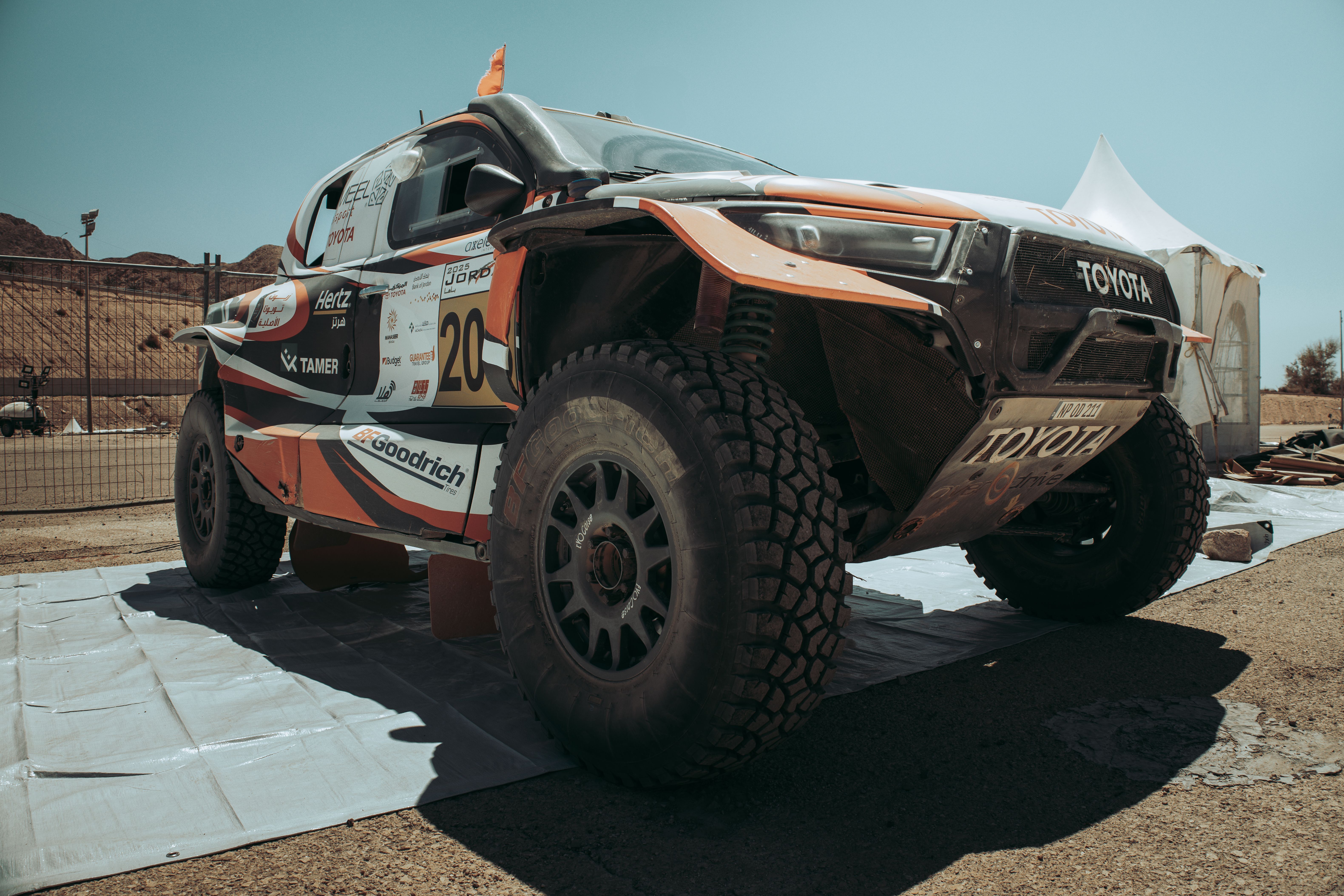 Modified Toyota Rally Car in Aqaba Jordan · Free Stock Photo