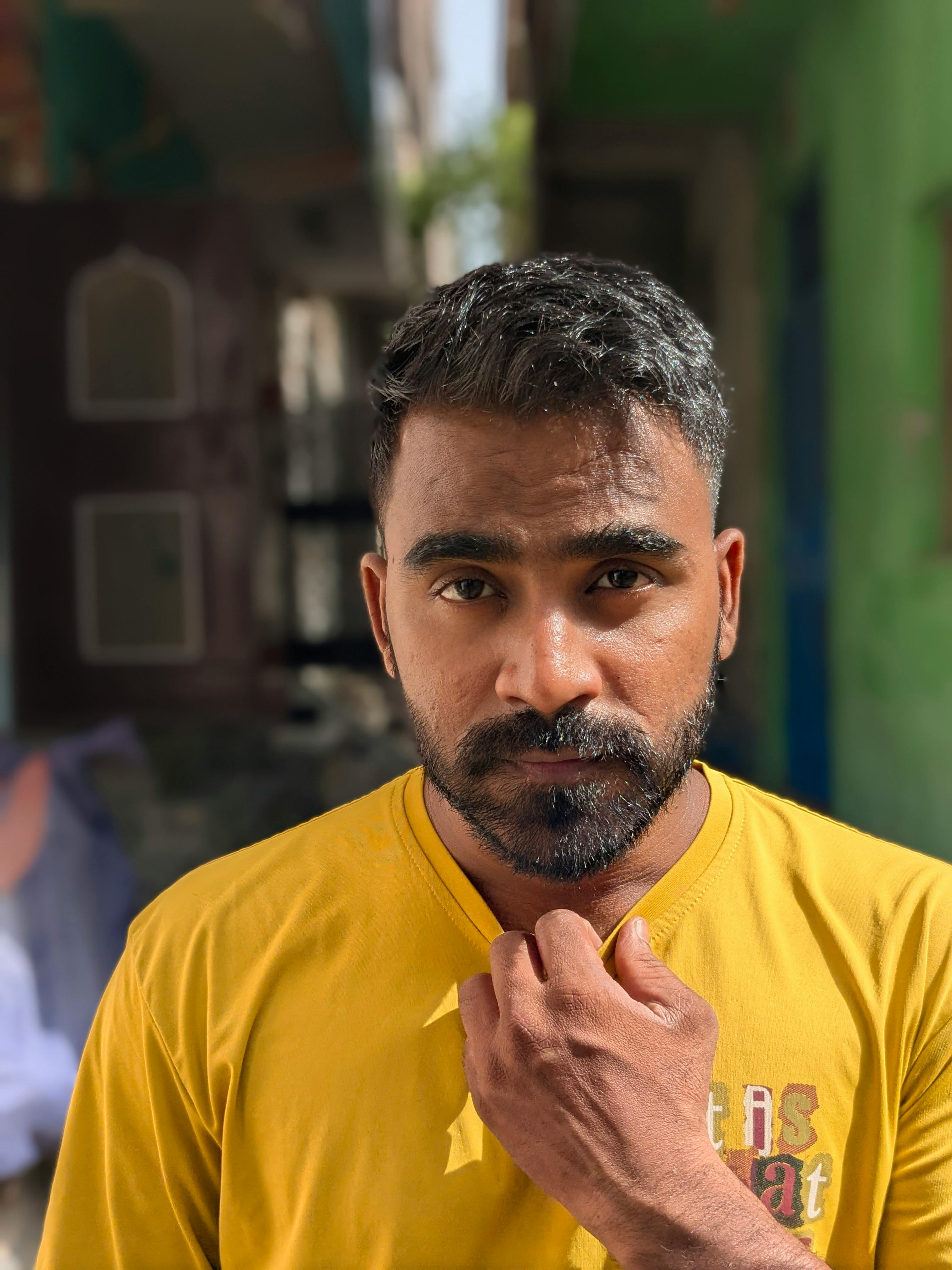 Urban portrait of tattoo artist Arjun Rao