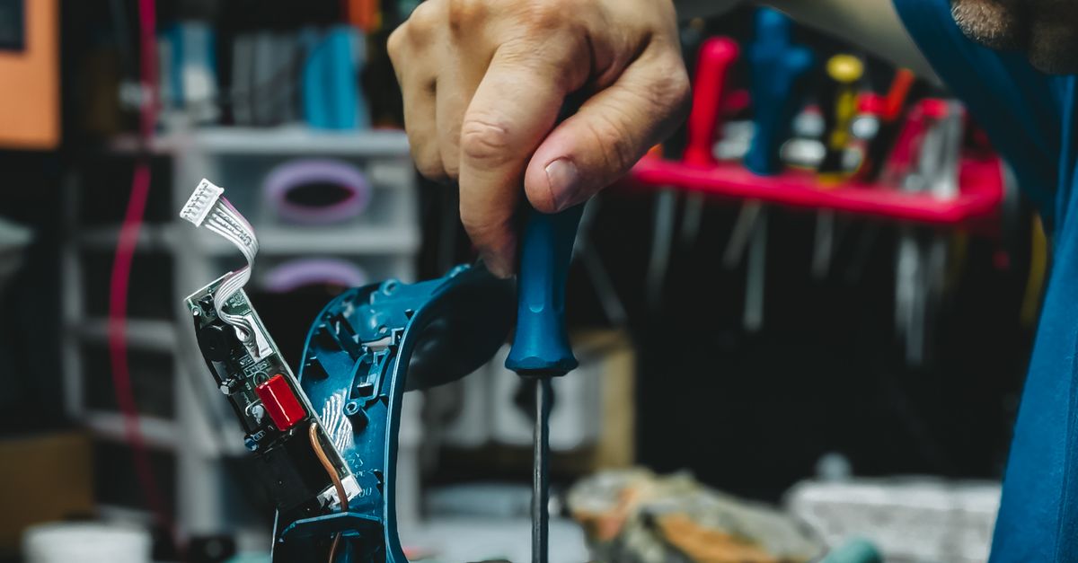 Tools Rpeiring Man Repairing Iron with Precision Tools in Workshop · Free Stock Photo