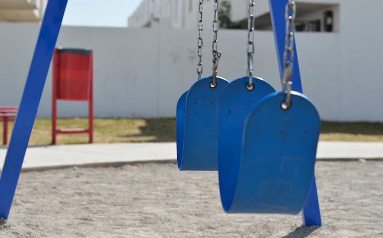 Blue Swing Playground