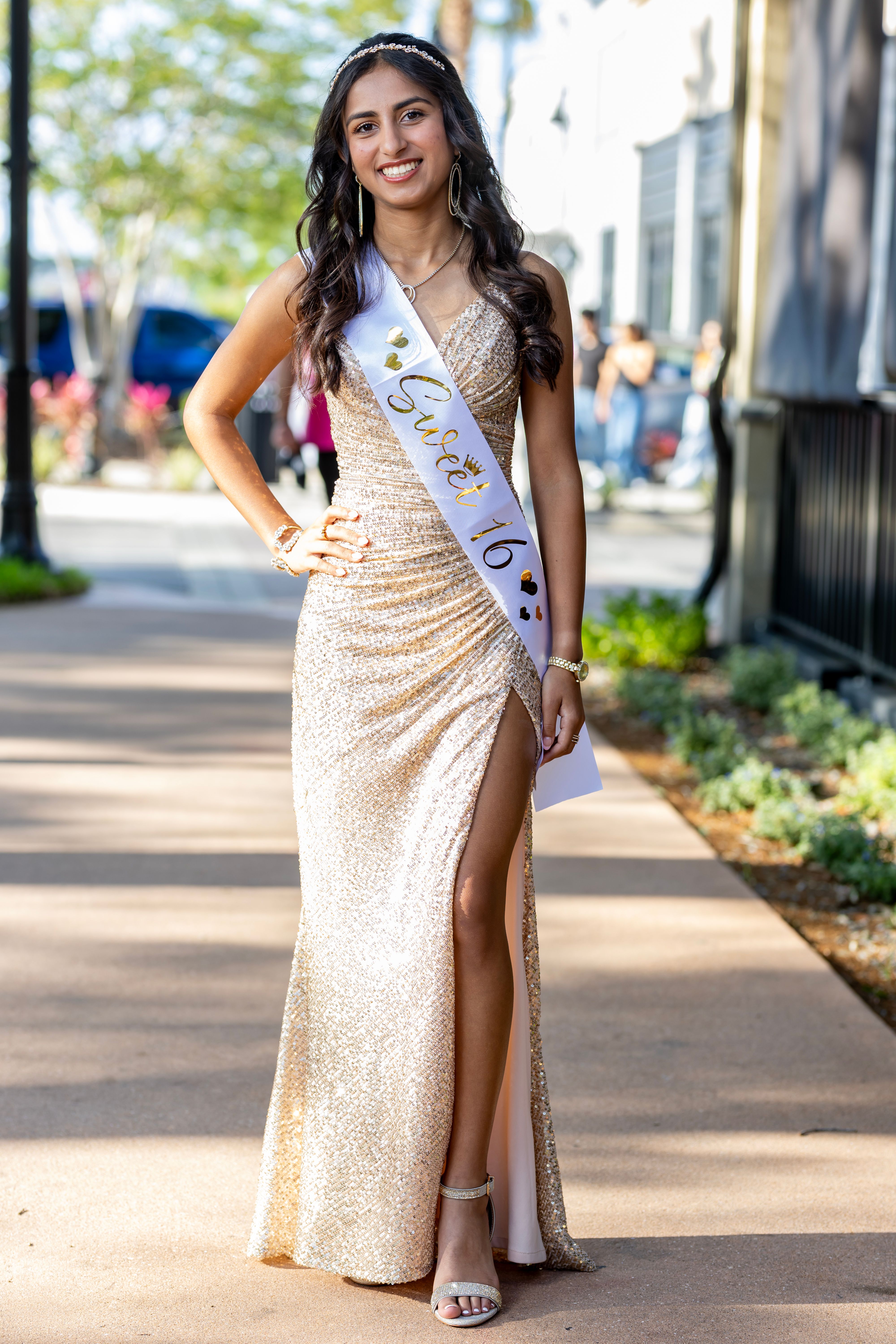 Sherri Hill Gold And White Dress Photos, Download The BEST Free Sherri Hill  Gold And White Dress Stock Photos & HD Images