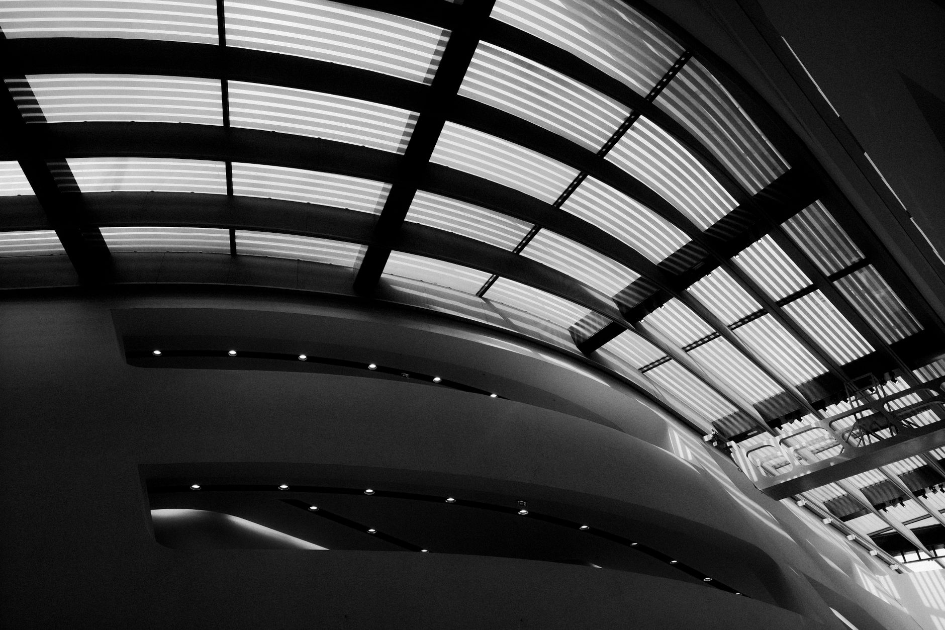Schwarz & Weiß – Malerisches architektonisches Motiv