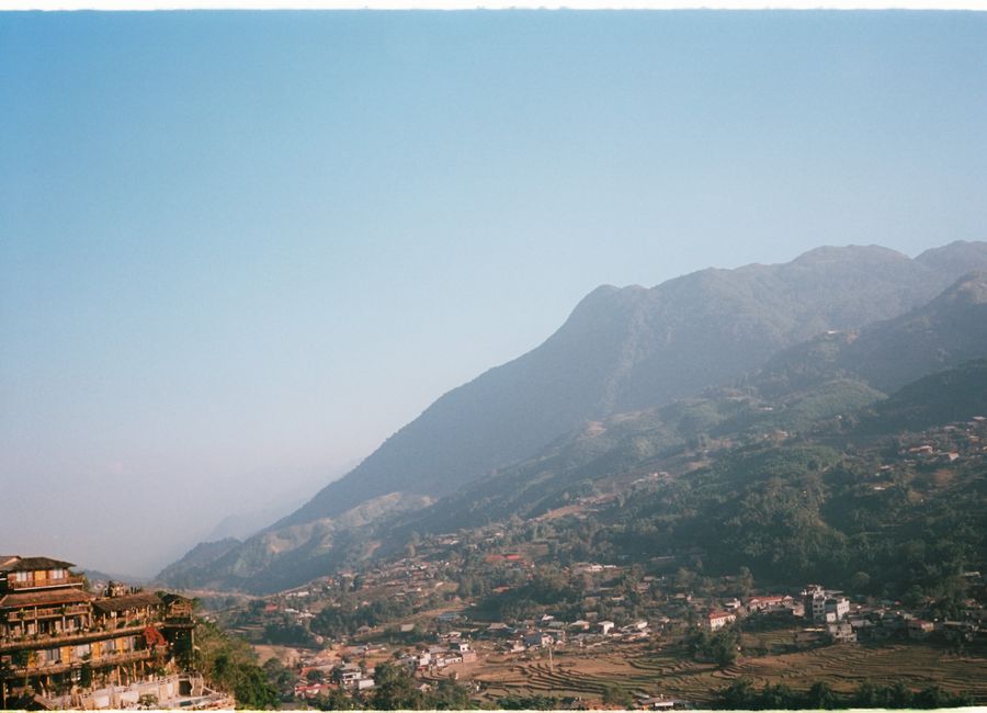 Explore the serene landscapes and villages of Lao Cai, Vietnam.