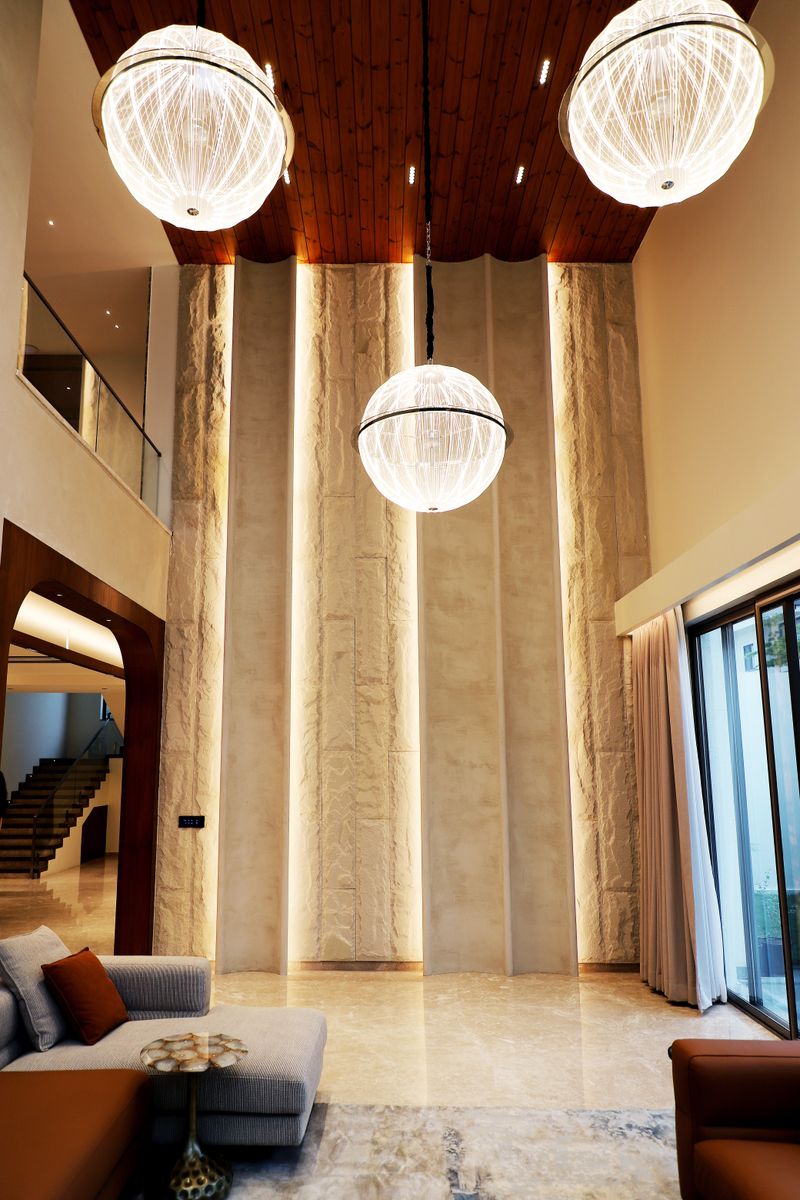 Professional lighting installation