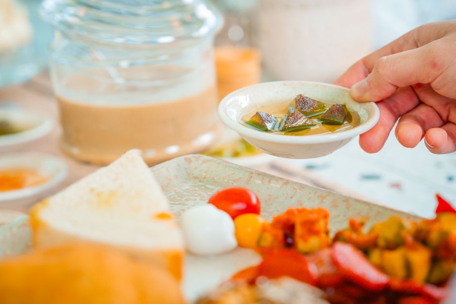 raw egg dipping sauce