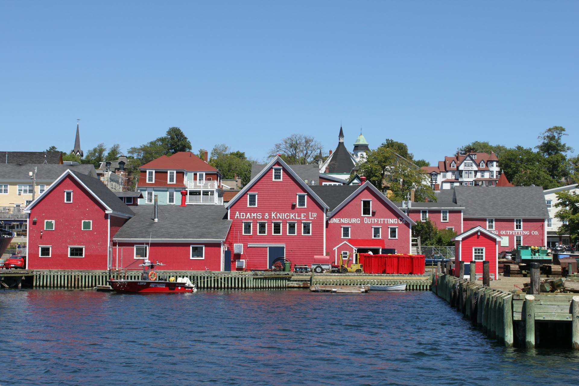 Free stock photo of lunenburg, nova scotia, port town