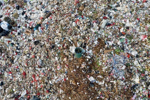Bird's Eye View Of Landfill 