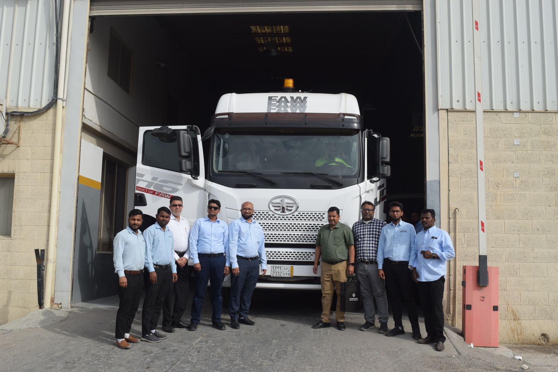 Équipe logistique et recrutement à Tamatave