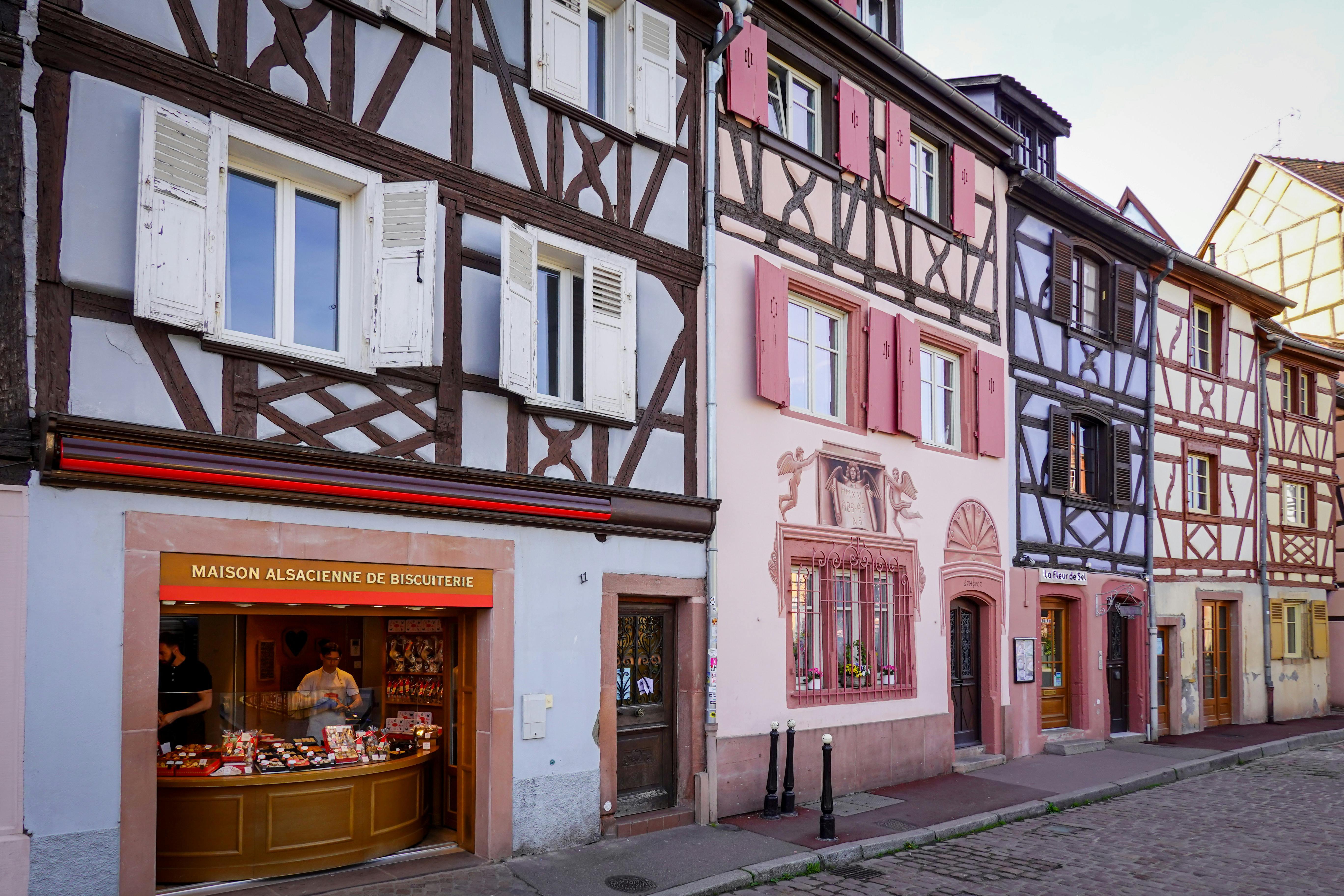 Alsatian wine and traditional food culture in Colmar
